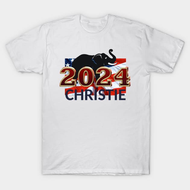 Chris Christie 2024 T-Shirt by teepossible
